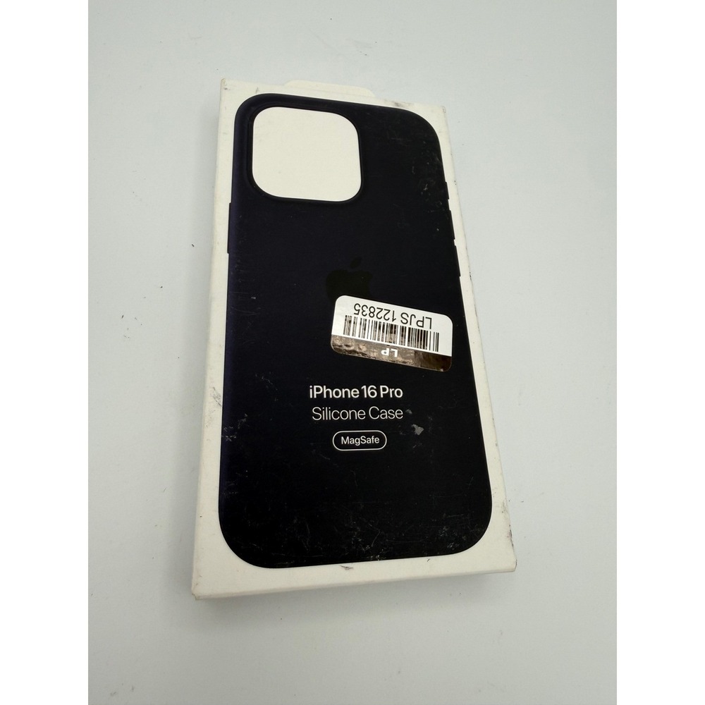 Apple Silicone Case iPhone 16 Pro Black MagSafe Protective Cover